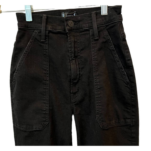 MOTHER The Wrapper Patch Springy Ankle Jeans (23) - Picture 5 of 9